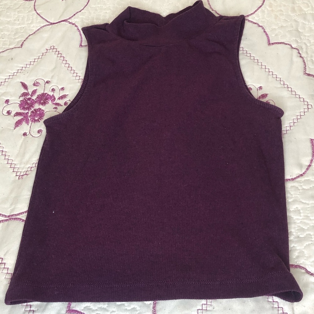 Purple H&M  crop top